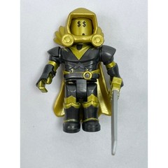 Roblox Gold Classic Icons Action Figures Set 4 Builderman Robot Dominus Dude