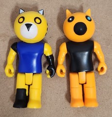 Roblox Piggy Action Figures – Foxy and Tigry – Series 1 PhatMojo Toys