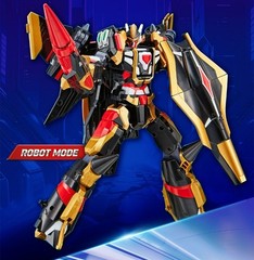 SAMG Metal Cardbot W NightGriffon Transforming Robot Figure Jet Aircraft