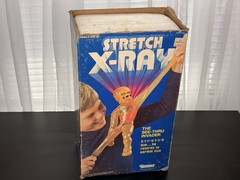 1979 Kenner Stretch X-Ray See-Thru Invader Figure Boxed w/ Box & Foam Insert