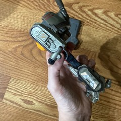 Transformers Titanium Grimlock w/Base 6 Inch Cybertron Heroes War Within