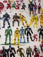 Huge Enormous Lot Bandai Power Rangers Action Figures 1990’s 2000’s Movie Loose