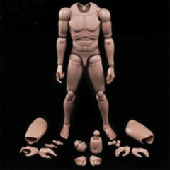MX02-A 1/6 Scale Man Male Body Action Figure Toy Fit 1/6th Head Sculpt Model Toy
