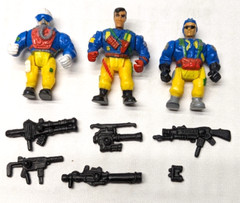 Vintage Military Muscle Men Storm Squad 1993 San Francisco Toy Makers