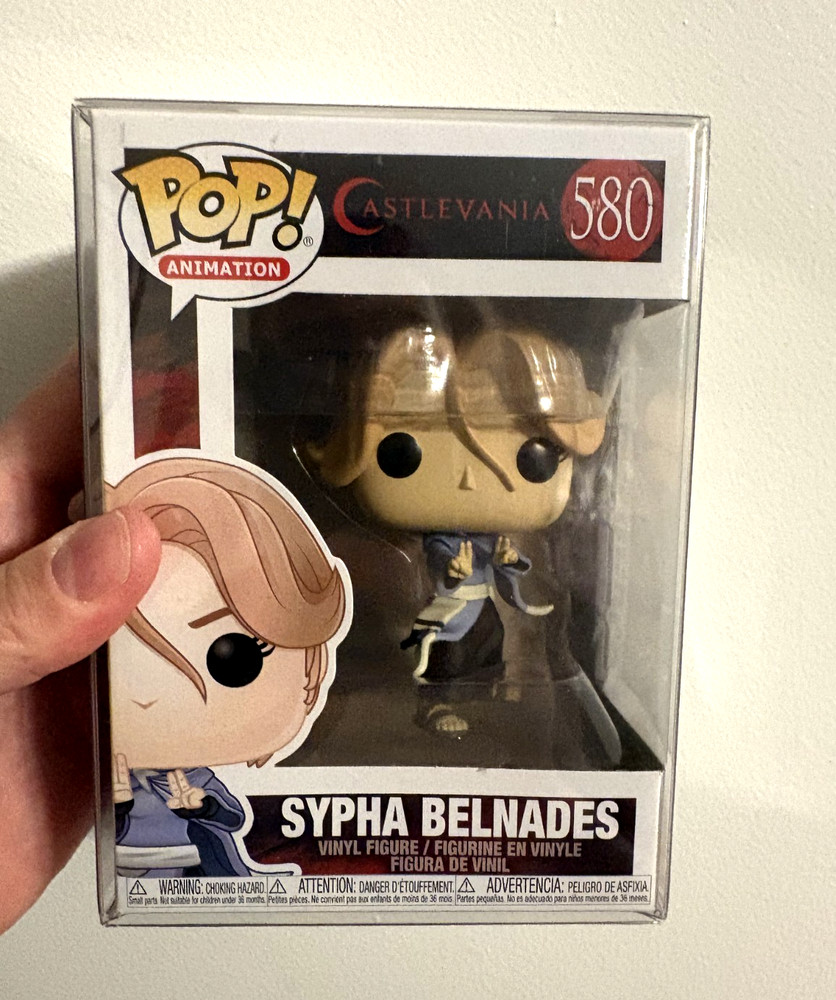 NEW RARE Funko Pop CASTLEVANIA SYPHA BELNADES Vaulted #580 w/ Protector LOOK!!