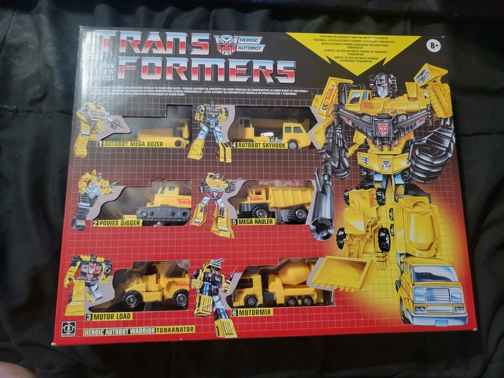 Transformers Tonkanator Target Exclusive Devastator Heroic Autobot Warrior 2022