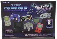 3x Backpack Bodies Classic Console & Game Controller Keychain Mystery Blind Bag