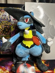 Pokemon Detective Lucario Plush Soft Toy 28cm Brand New