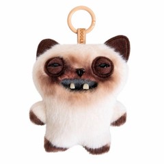 Fuggler Toothy Monster Mini Plush Keychain Pendant Alley Cats Series Toy 3.9in