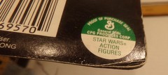 MOC 1985 Star Wars POTF Action Figure DARTH VADER 92 Back Unpunched Card