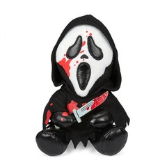 Scream Ghost Face with Bloody Knife Magnetic Shoulder Phunny Plush Multi-Color