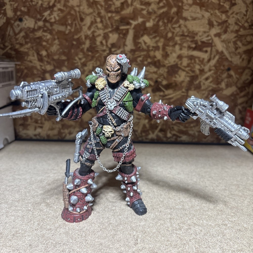 Spawn IV Series 12 No Mask Variant Action Figure w/4 Weapons 1998 Todd McFarlane