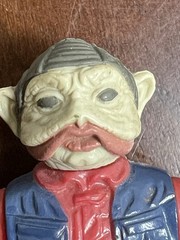 VINTAGE STAR WARS ROTJ 1983 NO COO NIEN NUNB COMPLETE CIRCLES ON HEELS VARIANT