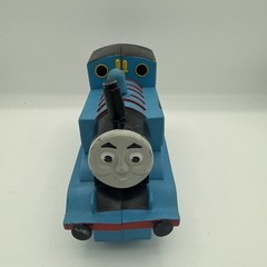 Vintage 1994 Ertl Thomas the Train One Blue Engine Book Plastic Rubber Push Toy