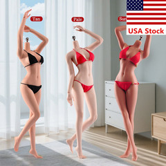 ANT T303 1/6 Female Large Breast Flexible Seamless W/Details Body For 12”Figure