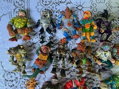 Teenage Mutant Ninja Turtles TMNT Vintage Figures Weapons Lot
