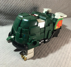 Vintage Mighty Morphin Power Rangers Tor The Shuttle Zord Bandai 1994 Works DMG