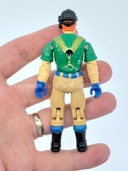 GI JOE COMANDOS EM ACAO FORCA BRUTA MARFIM FIGURE w/ FILE CARD BRAZIL ESTRELA