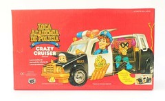 Vintage Police Academy Crazy Cruiser Police Car Distri Toys Kenner 1988 Arg MIB