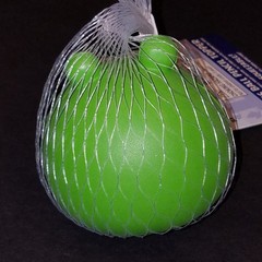 Angry Birds Stress Ball Pencil Topper Green Pig 3″ Foam Figure Rovio 2012 NEW