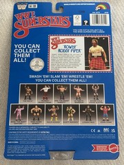 WWE LJN SUPERSTARS ROWDY RODDY PIPER BLACK CARD CHASE & PIPER BLUE CARD *IN HAND
