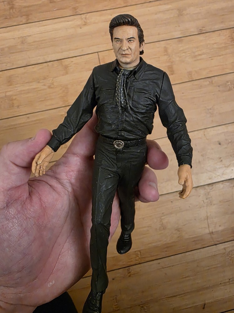 Johnny Cash Walk the Line Action Figure Man in Black Sota Toys Loose
