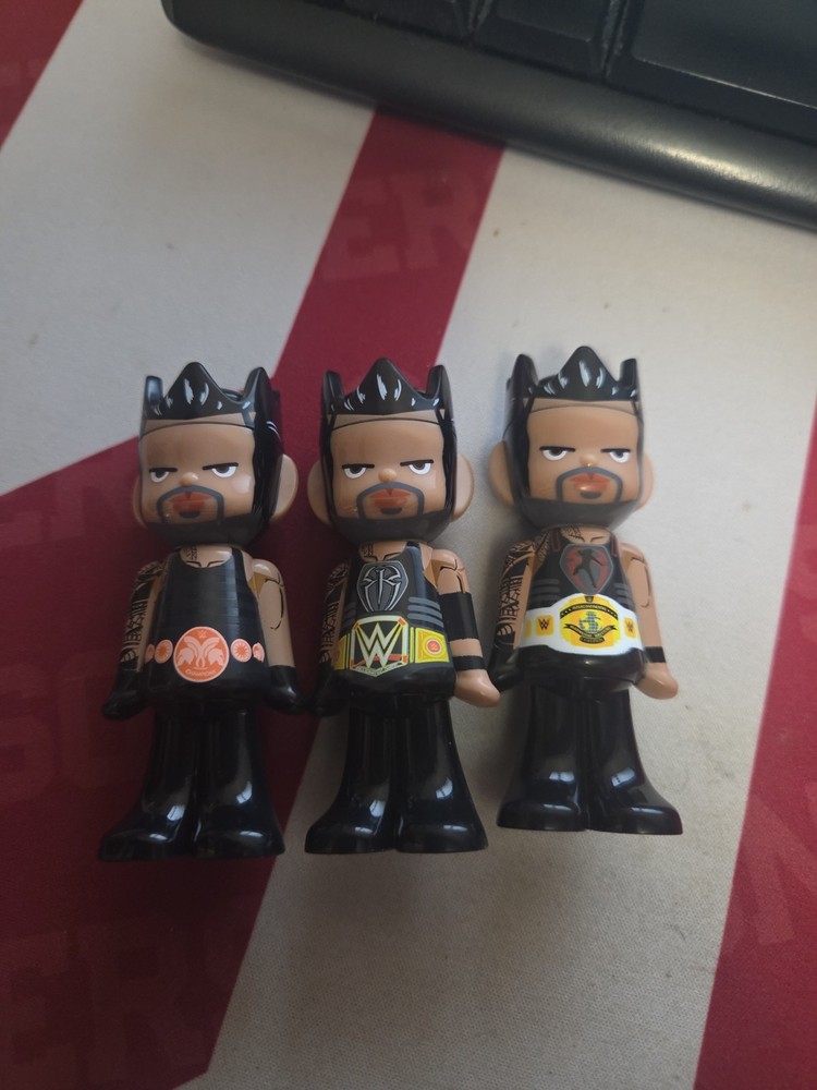 Roman Reigns Lids x WWE x Ghostwrite Set of 3 Championship Belts /1000 No Box