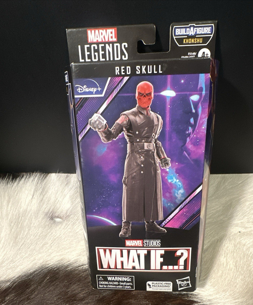 2022 Marvel Legends Disney+ What If? – Red Skull – Khonshu BAF – NIB 6 in figure