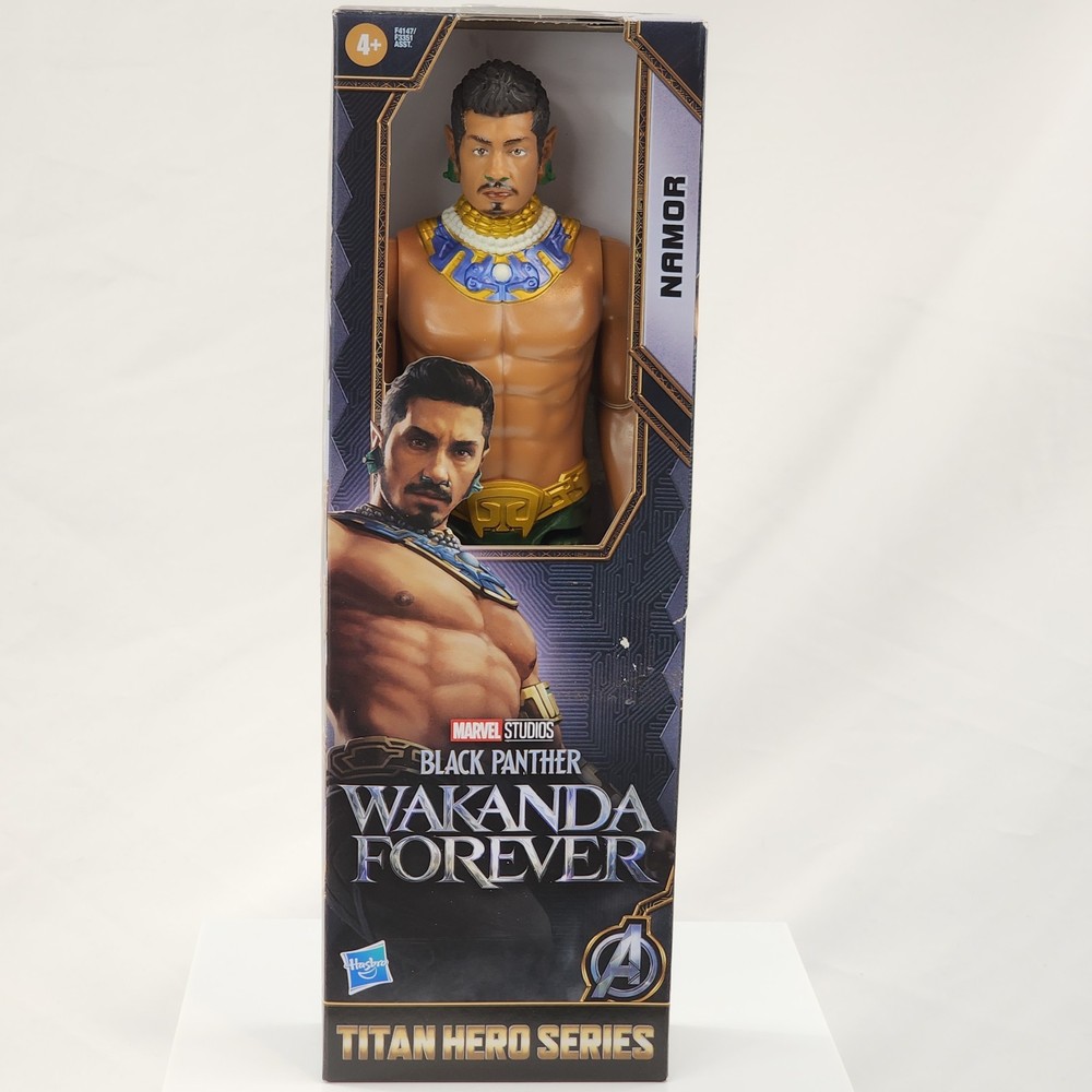 Marvel Black Panther Wakanda Forever Namor Titan Hero Action Figure New MCU