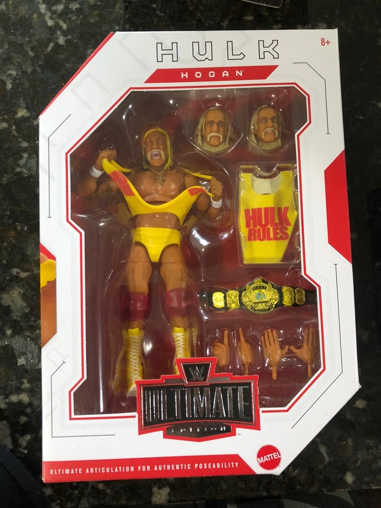 Hulk Hogan 7” Shirt Ripping WWE Ultimate Edition Mattel Wave 30 Figure – NEW MIB