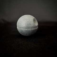3D Printed Death Star Scaled Down Model