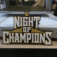 WWE Mattel Night Of Champions 2026 PLE Logo Accessory