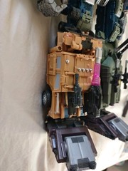 Warbotron Combaticons 3rd Party Bruticus Set (5)-WB01 Complete (Broken Wheel)