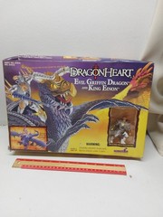 Dragonheart Evil Griffin Dragon & Rider King Einon Deluxe Set Kenner 1996 N