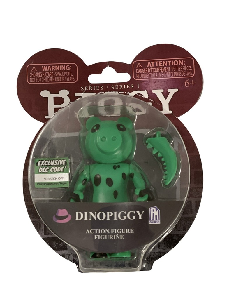 Piggy Dinopiggy Series 1 3.5 Inch Action Figure Includes DLC Items Dinopiggy