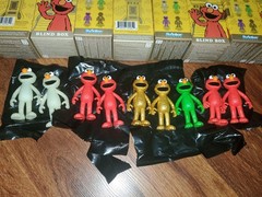 U Pick ELMO Super 7 ReAction Figure Sesame Street Wave 4 GOLD GLOW GREEN or RED