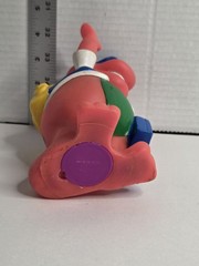 Vtg Lyons Group 7″ Barney Purple Dinosaur Coin Piggy Bank Back to School