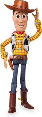 Official Sheriff Woody Talking Action Figure from Toy Story, Features Sounds and