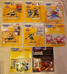 Starting Lineup 1995,96 And 97 Hockey Players Sealed In Box