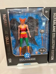 LOT 2x McFarlane DC Multiverse Collector Edition Wonder Woman 7″ & Hawkgirl