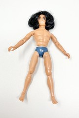 Vintage Lot 3 Action Figures 1970s Conan The Barbarian 6 Million Dollar Man Flaw