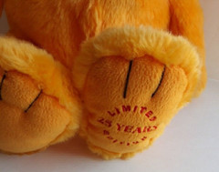 Garfield 25 Years Limited Edition Plush Cat 18” Stuffed Animal Orange