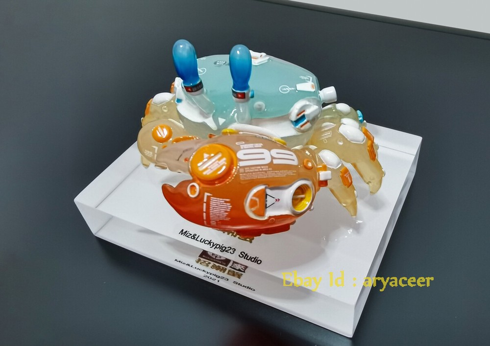MIZ&LUCKYPIG23 STUDIO Worm Is Coming Series Fiddler Crab Limited Model In Stock
