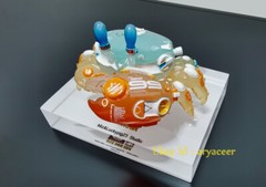 MIZ&LUCKYPIG23 STUDIO Worm Is Coming Series Fiddler Crab Limited Model In Stock