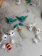 Plunderlings Lot Captain Teel Feral Zombone Feral 8Ball