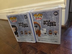 Funko Pop – Movies – War for the planet of the apes – Caesar #453, Maurice #454