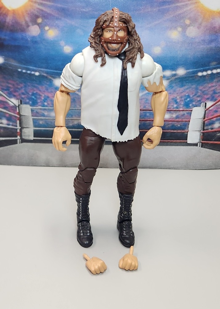 WWE Ringside Exclusive Defining Moments Mankind Wrestling Action Figure