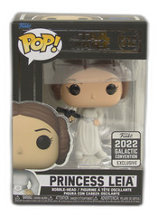 Funko Pop Princess Leia 512 Star Wars 2022 Galactic Convention Exclusive New OVP