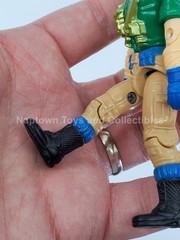 GI JOE COMANDOS EM ACAO FORCA BRUTA MARFIM FIGURE w/ FILE CARD BRAZIL ESTRELA