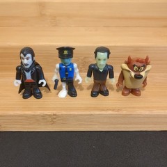 CB Character Building Micro Mini Figures Assorted Series Lot of 18
